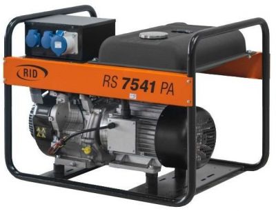 Бензиновый генератор RID RS 7541 PAE с АВР