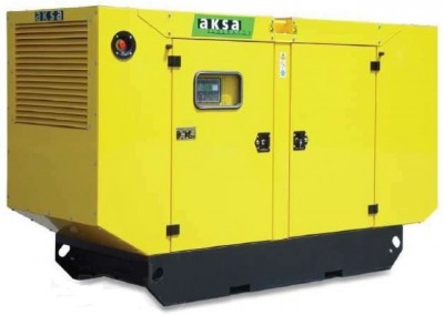 Дизельный генератор Aksa AC-170 в кожухе с АВР
