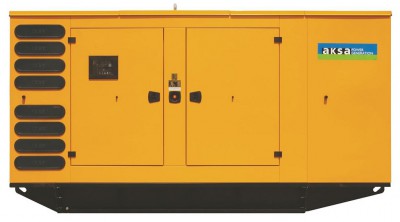Дизельный генератор Aksa AD-825 в кожухе с АВР