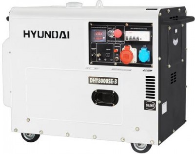 Дизельный генератор Hyundai DHY 8000SE-3 с АВР