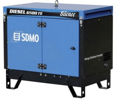 Дизельный генератор SDMO DIESEL 6500 TE AVR SILENCE с АВР