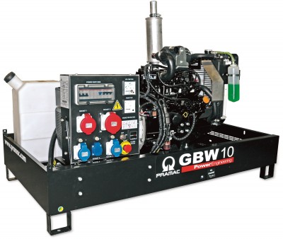 Дизельный генератор Pramac GBW 10 Y 1 фаза с АВР