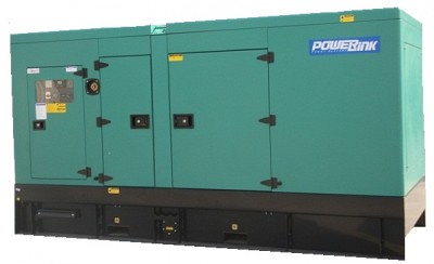 Дизельный генератор Power Link GMS180PXS в кожухе