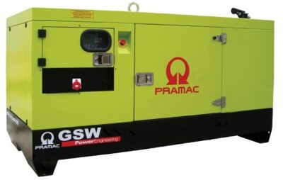 Дизельный генератор Pramac GSW 15 P  AUTO в кожухе