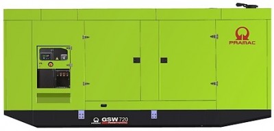 Дизельный генератор Pramac GSW 720 P в кожухе с АВР