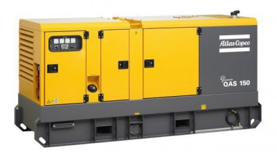 Дизельный генератор Atlas Copco QAS 150 с АВР