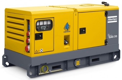 Дизельный генератор Atlas Copco QAS 30 с АВР