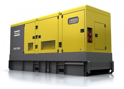 Дизельный генератор Atlas Copco QAS 500Sd с АВР